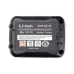 Акумулятор до електроінструменту PowerPlant для MAKITA 10.8V 3.0Ah Li-ion (BL1015B) (TB920945) - мініатюра 3