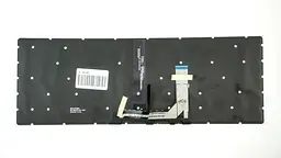 Клавіатура для ноутбука MSI (GS65) rus, dark gray, без фрейма, підсвічування клавіш(оригінал)