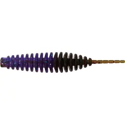 Силікон FishUP Tanta 2" #242 Dark Violet/Pumpkin Brown (9 шт/уп)