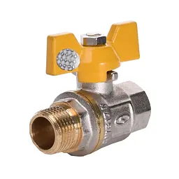 Кран кульовий прямий Solomon 1/2″ ЗВ ЖБ PN40 B1008 - мініатюра 4