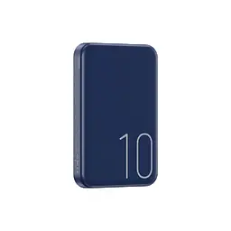 Павербанк Remax RPP-65 / 10000 мАг / до 20 Вт / USB-C + MagSafe / PD+QC / Синій - мініатюра 1
