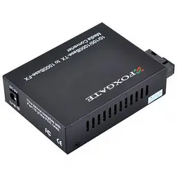 Медіаконвертер (EC-Q-1G-1SM-1310nm-20) FoxGate - мініатюра 2