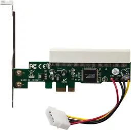Контролер Frime PCI-E x 1 - PCI, чіп ASM 1083, живлення Molex (ECF-PCIEtoPCI 001)