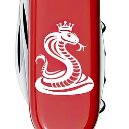 Складаний ніж Victorinox SPARTAN ZODIAC Кобра з короною 1.3603.Z4330u - мініатюра 4