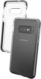 Протиударний прозорий чохол GEAR4 Piccadilly D3O з антимікробним покриттям для Samsung Galaxy S10e Clear Black