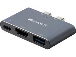 Док-станція для ноутбука Canyon Docking Station with 3 port, Thunderbolt 3 (CNS-TDS01DG)