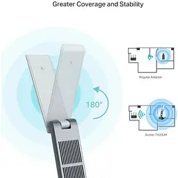 Адаптер WiFi TP-Link Archer TX20UH AX1800, USB - мініатюра 9