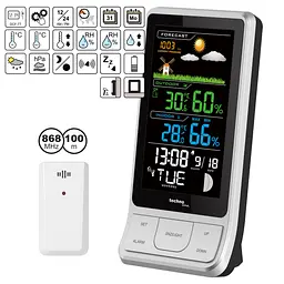 Метеостанція Technoline WS6441 Black/Silver (WS6441) - мініатюра 8