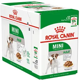 Уцінка. Вологий корм Royal Canin Mini Adult для дорослих собак дрібних порід 1.02 кг (12 шт. х 85 г) - мініатюра 2