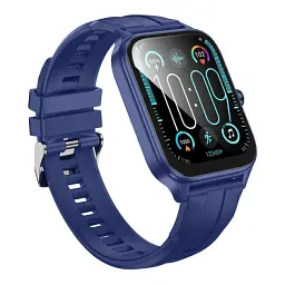 Смарт-годинник Hoco Y27 Smart Sports Watch (call version) Blue - мініатюра 2