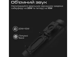Портативна колонка HiFuture Ripple Black (ripple.black.) - мініатюра 2