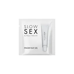 Пробник гель-змазки для мастурбації Bijoux Indiscrets Slow Sex Finger Play Gel