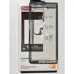 Протиударний чохол Gear4 Piccadilly для Samsung Galaxy S23 Ultra (6.8") Black (702010957) - мініатюра 3