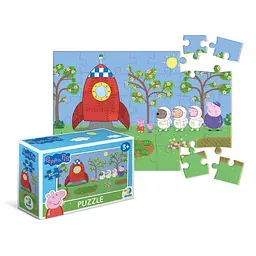 Пазл-міні "Peppa Pig" 200337 Dodo 35 елементів, в коробці (4823115904881)