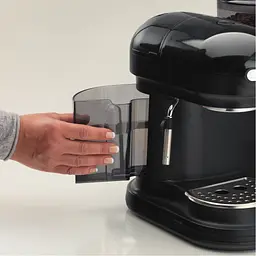 Ріжкова кавоварка еспресо Ariete 1318 Espresso Moderna Black (00M131802AR0) - мініатюра 4