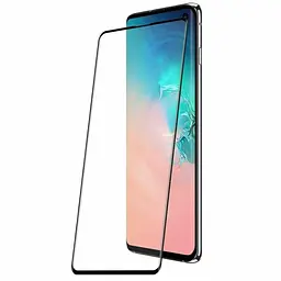 Захисне скло DK для Samsung Galaxy S10 G973 3D Full Glue black - мініатюра 2