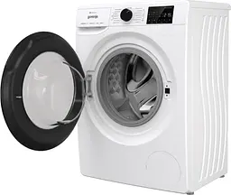 Пральна машина Gorenje фронтальна 8 кг 1400 A+++ 465 см дисплей інвертор пара Wi-Fi білий - мініатюра 7