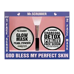 Набір косметики для догляду Perfect Skin. Detox Mr.SCRUBBER