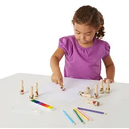 Набір для творчості Melissa & Doug Набір штампів День народження (MD12306) - мініатюра 3