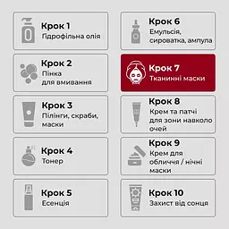 Тканинна маска для обличчя Medi-Peel Bio-Intense Glutathione White Ampoule Mask з глутатіоном 30 мл - мініатюра 5