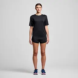 Футболка Saucony W Stopwatch Short Sleeve Black M (1097-SAW800484-BK M) - мініатюра 3