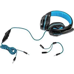 Навушники Gemix (W-360 black-blue) - мініатюра 4
