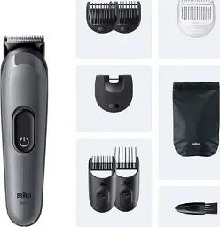 Тример Braun All-in-One Series 3 AIO3540 Gray UA - мініатюра 2