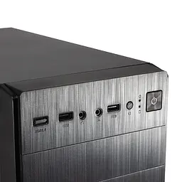 Корпус GTL T1610 Black, (T1610) Без БП - мініатюра 2