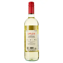 Вино Letizia Trebbiano IGT Rubicone біле напівсолодке 0.75 л - мініатюра 2