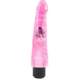 Вібратор Hi-Rubber 8.8 Inch Dildo 23 см рожевий