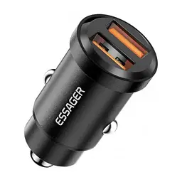 Зарядное устройство для Essager 2xUSB 30W black (ECC2A-TL01)