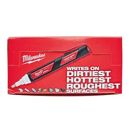 Маркер Milwaukee на основі рідкої фарби INKZALL Білий - LP (48223711) - мініатюра 5