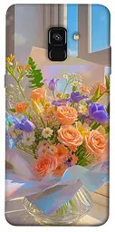 Чохол Demsky Яскравий букет для Samsung A530 Galaxy A8 (2018)