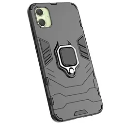 Чохол бампер Primolux Ring Armor для телефона Samsung Galaxy A05 (SMA055) Black - мініатюра 3