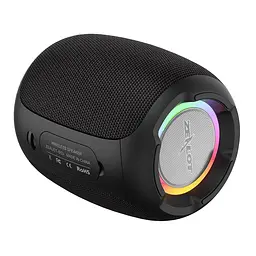 Портативна bluetooth колонка Zealot S53 TWS з LED підсвічуванням чорний - мініатюра 7