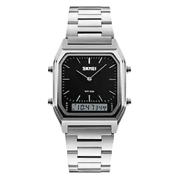 Skmei 1220SIBK Silver-Black
