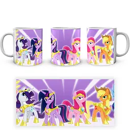 Кухоль GeekLand My little pony Мій маленький поні Пінкі Пай Твайлайт Раріті Еплджек MLP 15 330 мл білий - мініатюра 4