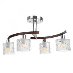 Люстра стельова Brille класична E14 40W BR (BR-591C/4)
