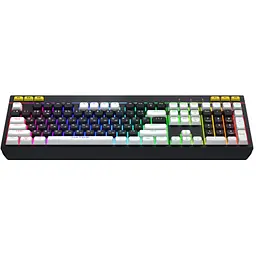Клавіатура Hator Icefall USB Black/White (HTK400UA) - мініатюра 2
