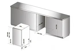 Посудомоечная машина Indesit DSIC 3M19 - мініатюра 2