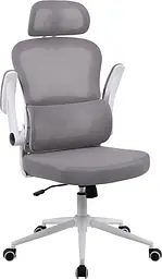 Офісне крісло GT Racer B-5880 White/Black - мініатюра 5