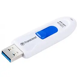 USB флеш накопичувач Transcend 128GB JetFlash 790 White USB 3.0 (TS128GJF790W) - мініатюра 4