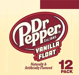 Газований напій Dr Pepper Vanilla Float Cans 12 х 355 мл - мініатюра 4