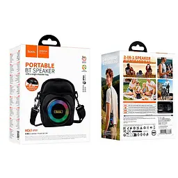 Сумка-акустика Hoco Wave BT speaker HC41 IPX4 |BT5.4, USB/TF/FM, 10Wx2, 3h, 1.5L| - мініатюра 2