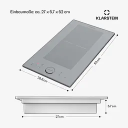 Індукційна варильна поверхня Klarstein Delicatessa Slim (10035197) - мініатюра 6