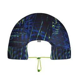Кепка Buff Pack Run Cap XL R-sural multi Синій-Жовтий - мініатюра 4