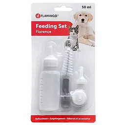 Flamingo Feeding Bottle For Pups фламинго набір для вигодовування цуценят кошенят і дрібних тварин 60мл