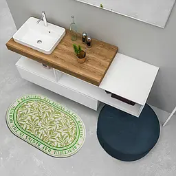 Вологопоглинаючий килимок Sticker Wall 38 x 58CM x 3MM D SW-00001570 - мініатюра 5