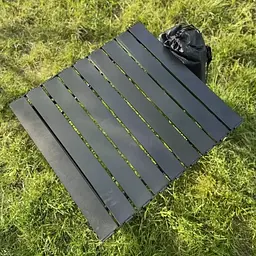 Складаний туристичний стіл 50×55×50 см чорний - мініатюра 6