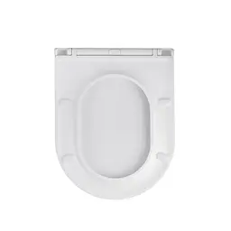 Унітаз підвісний Kroner Armada WHI513636 RIMLESS безобідковий з сидінням Slim Duroplast / Soft-close / Quick relase (KA513636WHIR), Білий - мініатюра 12